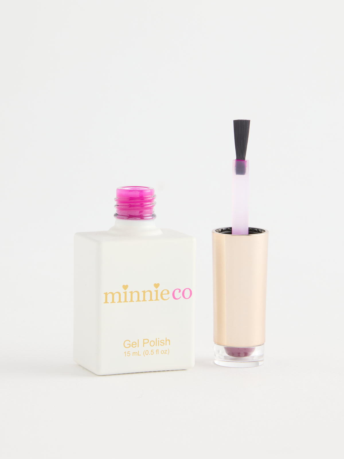 Bramble Jam open bottle and brush by Minnieco