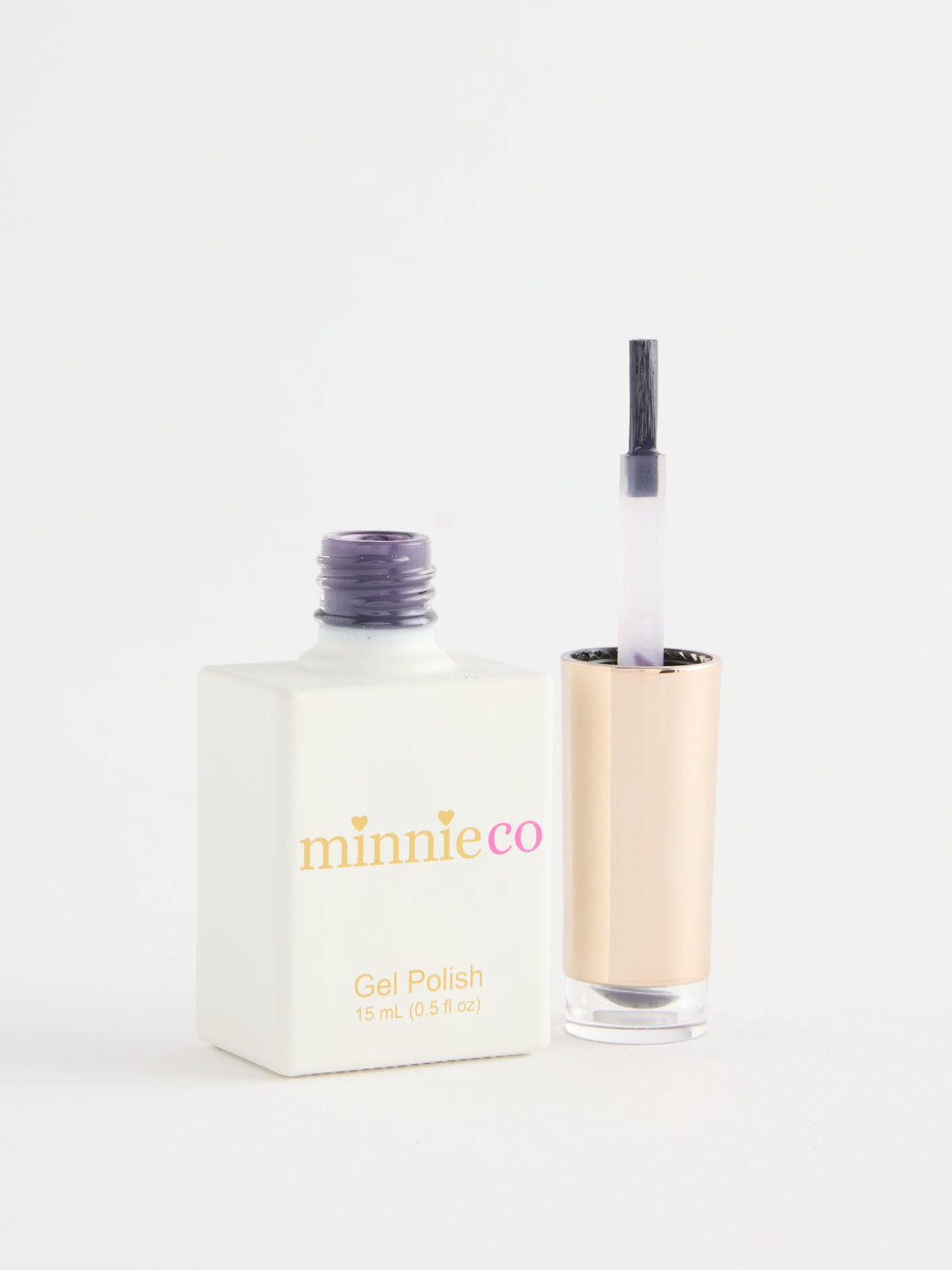 Sugar Plum open bottle and brush by Minnieco